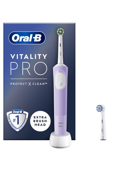 ORAL B POWER VITALITY PRO LILLA + 1REF RIMOTORE DI PLACCA