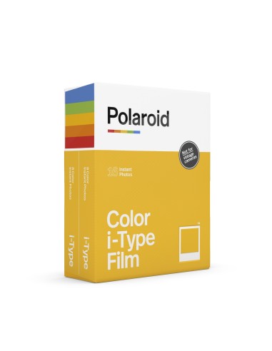 POLAROID I-TYPE COLOR FILM 2X8 PELLICOLE PACCO DOPPIO