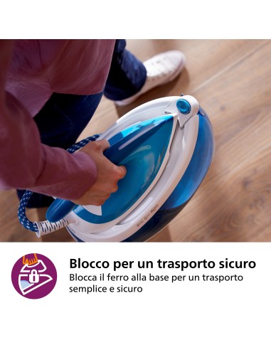 PHILIPS GC6840/20 FERRO A CALDAIA  2400W 6 BAR VAPORE 360G