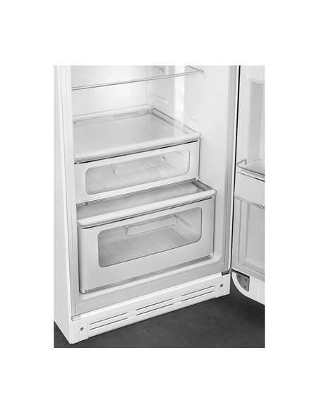 SMEG FAB30RWH5 FRIGO D.P. D ANNI 50 BIANCO CERNIERA DX INVERTER