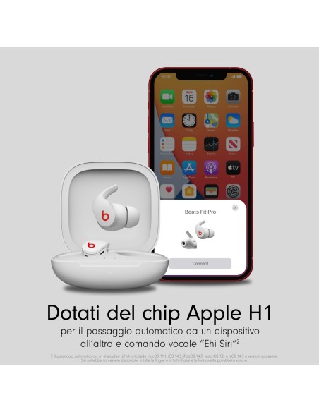 BEATS FIT PRO BIANCO AURICOLARI BLUETOOTH TWS
