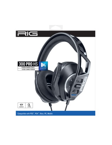 NACON PS4 CUFFIA RIG 300PROHS      BLACK