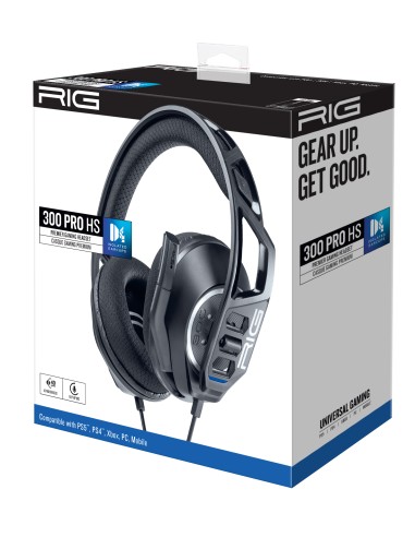 NACON PS4 CUFFIA RIG 300PROHS      BLACK