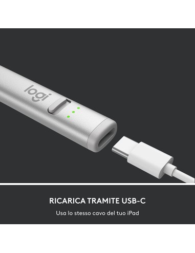 LOGITECH CRAYON USB-C DIGITAL PENCIL IPAD 10G