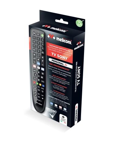 MELICONI PERSONAL 3+ SONY TELECOMANDO DEDICATO GUMBODY