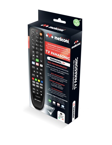 MELICONI PERSONAL 5+ PANASONIC TELECOMANDO DEDICATO GUMBODY