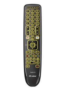 MELICONI FACILE 5+ TELECOMANDO UNIVERSALE 5IN1 RETROILLUMINATO GUMBODY