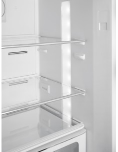 SMEG FAB32LSV5 COMB. D ANNI 50 NF  331LT INVERTER SILVER CERNIERA SX 2