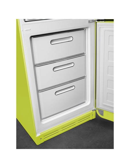 SMEG FAB32RLI5 COMB. D ANNI 50 NF  331LT INVER. VERDE LIME CERNIERA DX