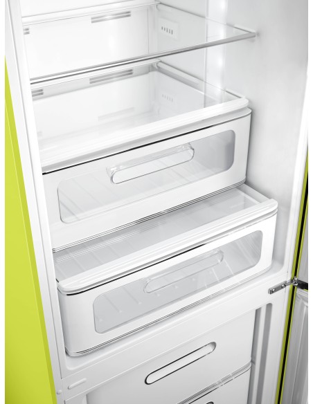 SMEG FAB32RLI5 COMB. D ANNI 50 NF  331LT INVER. VERDE LIME CERNIERA DX