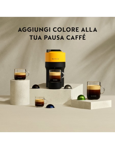 DE LONGHI ENV90.Y  MACCHINA CAFFE' NESPRESSO VERTUO GIALLA
