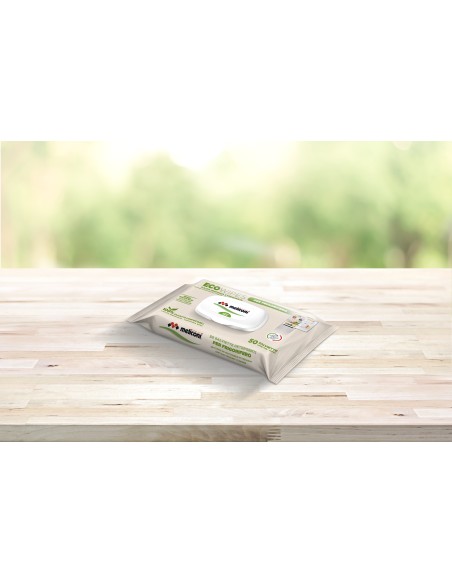 MELICONI ECO WIPES FRIGORIFERO 50 SALVIETTINE COMPOSTABILI DETERGENTI