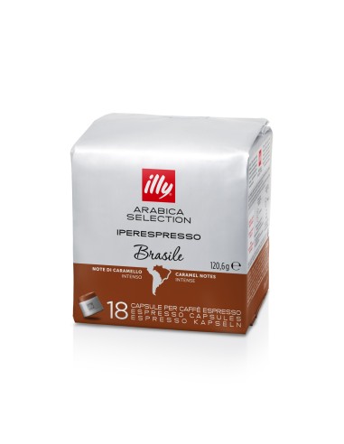 ILLY BRASILE 18 CAPSULE NOTE DI CARAMELLO GUSTO INTENSO