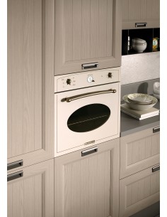GLEMGAS GFT64SA-S3 FORNO CL.A 60CM SABBIA 9 TIP.DI COTTURA OROLOGIO 2