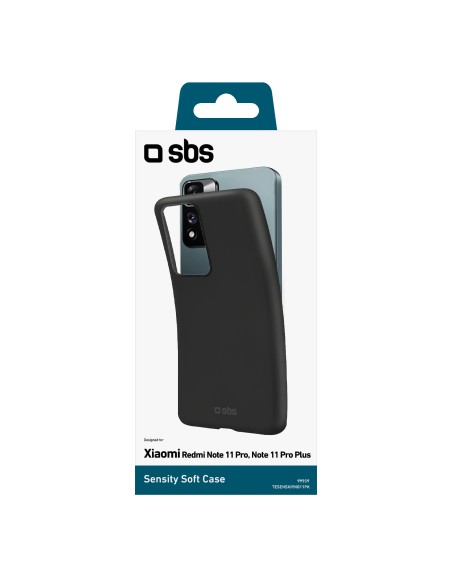 SBS TESENSXIRNO11PK XIAOMI NOTE 11 PRO 4G/5G COVER SENSITY NERO