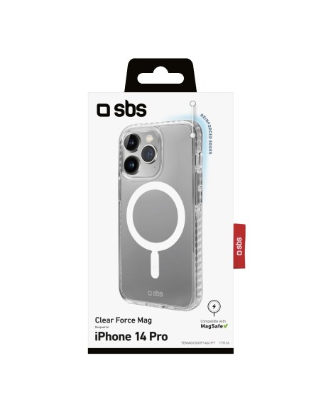 SBS TEMAGCOVIP1461PT IPHONE 14 PRO COVER MAGSAFE TRASPARENTE