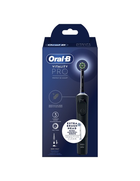 ORAL B POWER VITALITY PRO BLACK + 1REF RIMOTORE DI PLACCA