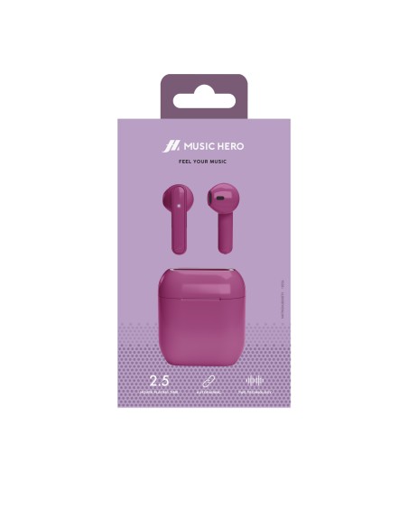 SBS MHTWSNUBOXBTV AURICOLARI TWS 300MAH VIOLA