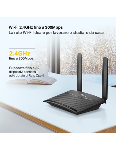 TPLINK ARCHER MR100 N300 LTE 4G ROUTER
