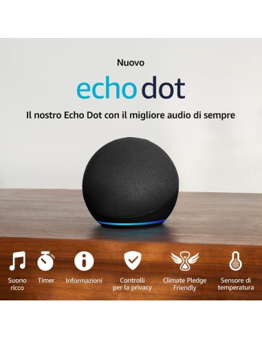 AMAZON ECHO DOT 5GEN ANTRACITE SMART SPEAKER