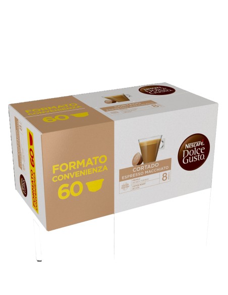 NESTLE NESC. DOLCE GUSTO CORTADO   60 CAPSULE (CONF. MEGAPACK)