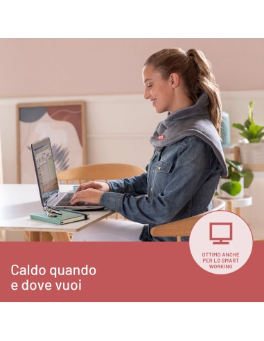 IMETEC 16787 TERMOFORO CERVICALE E SPALLE LAVABILE A 30°C. 3 TEMP.