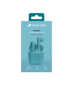 SBS MHTWSNUBOXBTA AURICOLARI TWS 300MAH AZZURRO 2