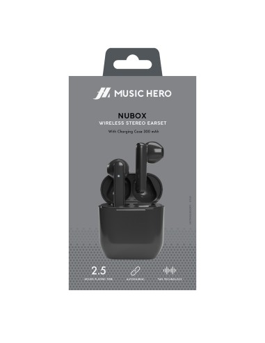 SBS MHTWSNUBOXBTK AURICOLARI TWS 300MAH NERO