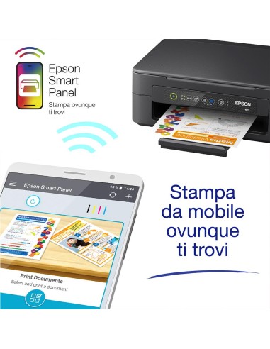 STAMPANTI MULTIFUNZIONE INK: vendita online EPSON XP-2200 STAMPANTE AIO INKJET 3IN1 WIFI in offerta