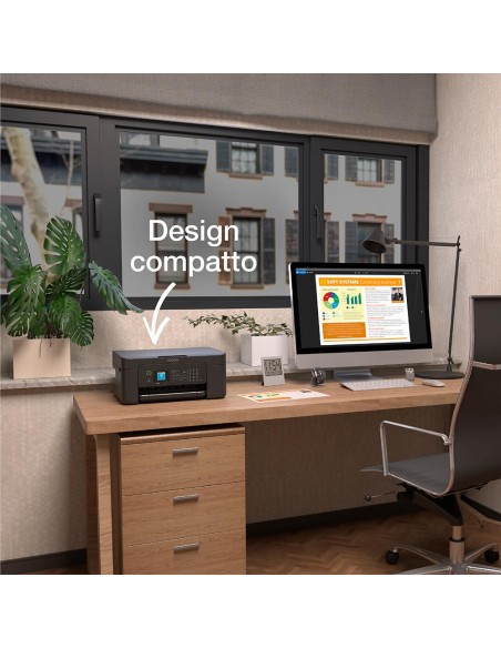 EPSON WF-2910DWF STAMPANTE AIO INKJET4IN1 WIFI/FAX/FRONTERETRO/DISPLAY