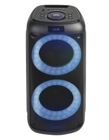 KARMA TALATUU DIFFUSORE AMPLIFICATO 200W 2 WOOFER 6,5" LED RING MIC.