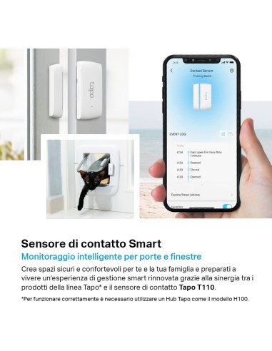 TPLINK TAPO T110 SENSORE PORTE E FINESTRE WIFI