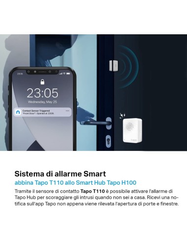 TPLINK TAPO T110 SENSORE PORTE E FINESTRE WIFI