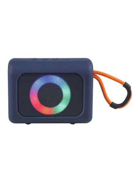 KARMA MERIDIANA BLU SPEAKER BLUETOOTH 5.0 MICROSD EFFETTI LUCE