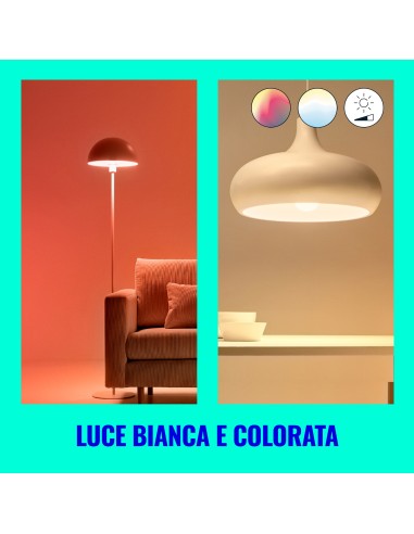 PHILIPS 372764 COLORE X2 8W/60W E27 GOCCIA SMERIGLIATA DIMMER LAMP.CON