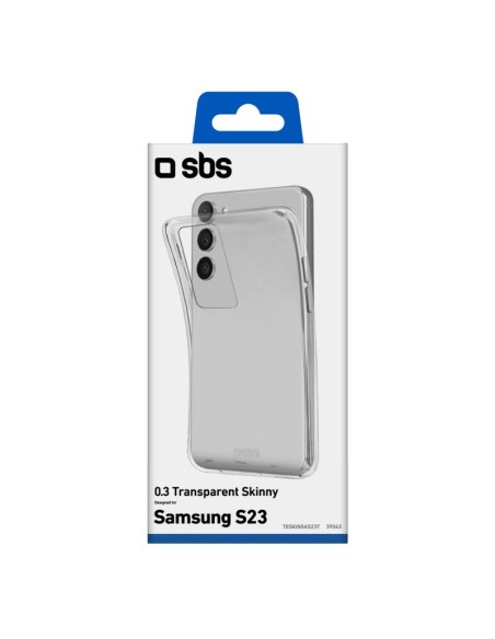 SBS TESKINSAS23T SAMSUNG S23 COVER SKINNY TRASPARENTE