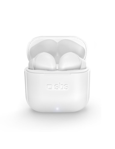 SBS TEEARTWSBEATFREEBTW AURICOLARI TWS IN-EAR TOUCH 200MAH BIANCO