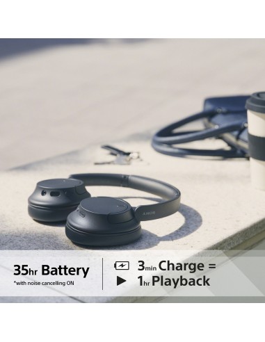 SONY WH-CH720NB CUFFIA BT NERO ELIMINAZIONE RUMORE DRIVER 30MM 35H