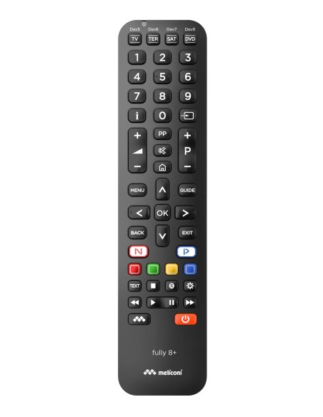 MELICONI FULLY 8+ TELECOMANDO 8IN1 UNIVERSALE