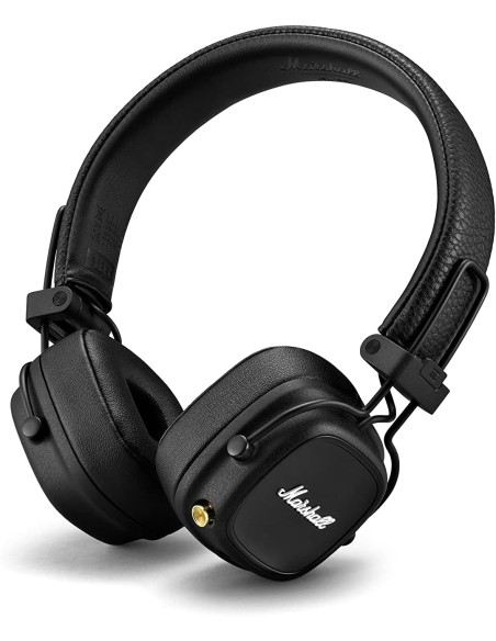 MARSHALL MAJOR IV NERO CUFFIA BLUETOOTH A PADIGLIONE