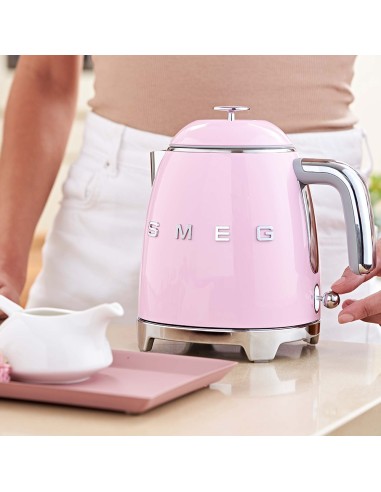SMEG KLF05PKEU BOLLITORE MINI 0,8LT ROSA