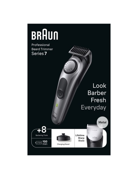 BRAUN BT7420 REGOLABARBA BEARD     TRIMMER