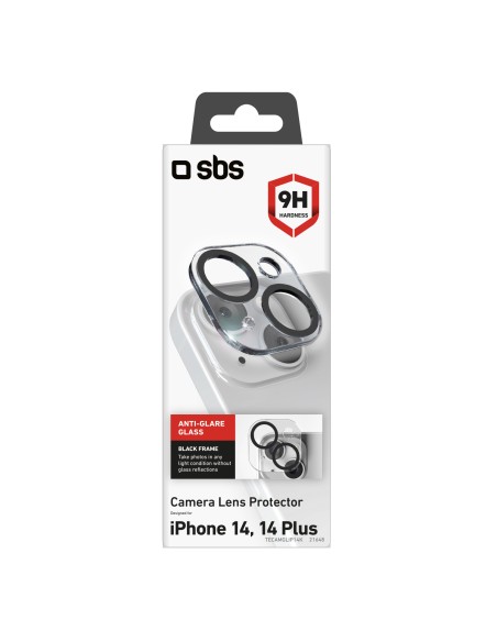 SBS TECAMGLIP14K IPHONE 14/14 PLUS VETRO TEMPERATO PER LENTI FOTOCAMER