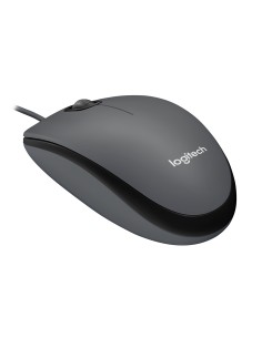 LOGITECH M100 NERO MOUSE OTTICO USB CAVO 180CM 1000DPI 90G 2