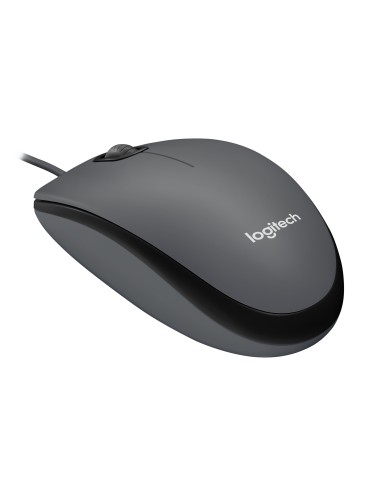 LOGITECH M100 NERO MOUSE OTTICO USB CAVO 180CM 1000DPI 90G