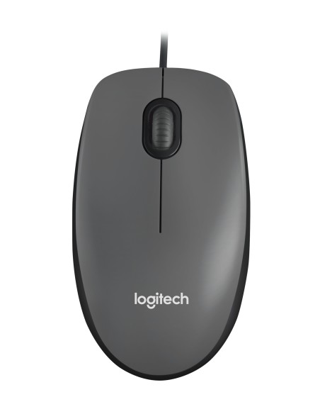 LOGITECH M100 NERO MOUSE OTTICO USB CAVO 180CM 1000DPI 90G
