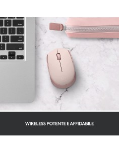 LOGITECH M171 ROSA MOUSE WIRELESS 1000DPI 70,5G 2