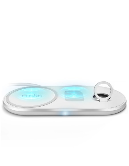 SBS TEWIRE20WMULTI BASETTA DI RICARICA WIRELESS 3IN1 WATCH/AIRPODS