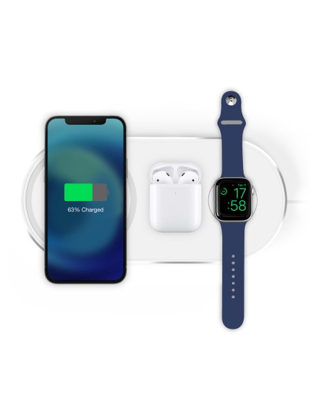 SBS TEWIRE20WMULTI BASETTA DI RICARICA WIRELESS 3IN1 WATCH/AIRPODS