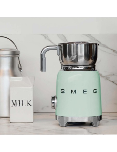 SMEG MFF11PGEU MONTALATTE INDUZIONE VERDE PASTELLO